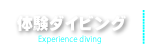 沖縄体験ダイビング