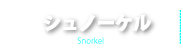 シュノーケリング